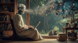 genAI writing a book